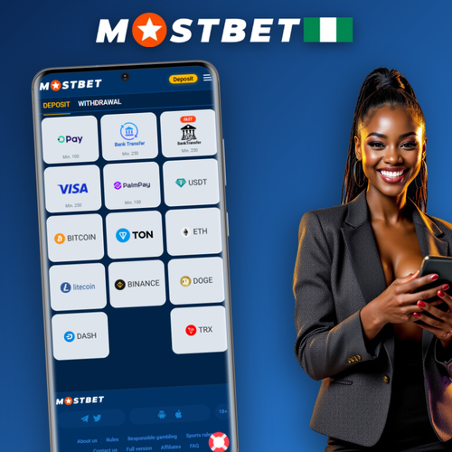 Mostbet minimum deposit of NGN 3 500 shown on cashier screen for Nigerian players