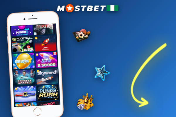 Mostbet Nigeria mobile app showing live sportsbook odds and match cards on the go